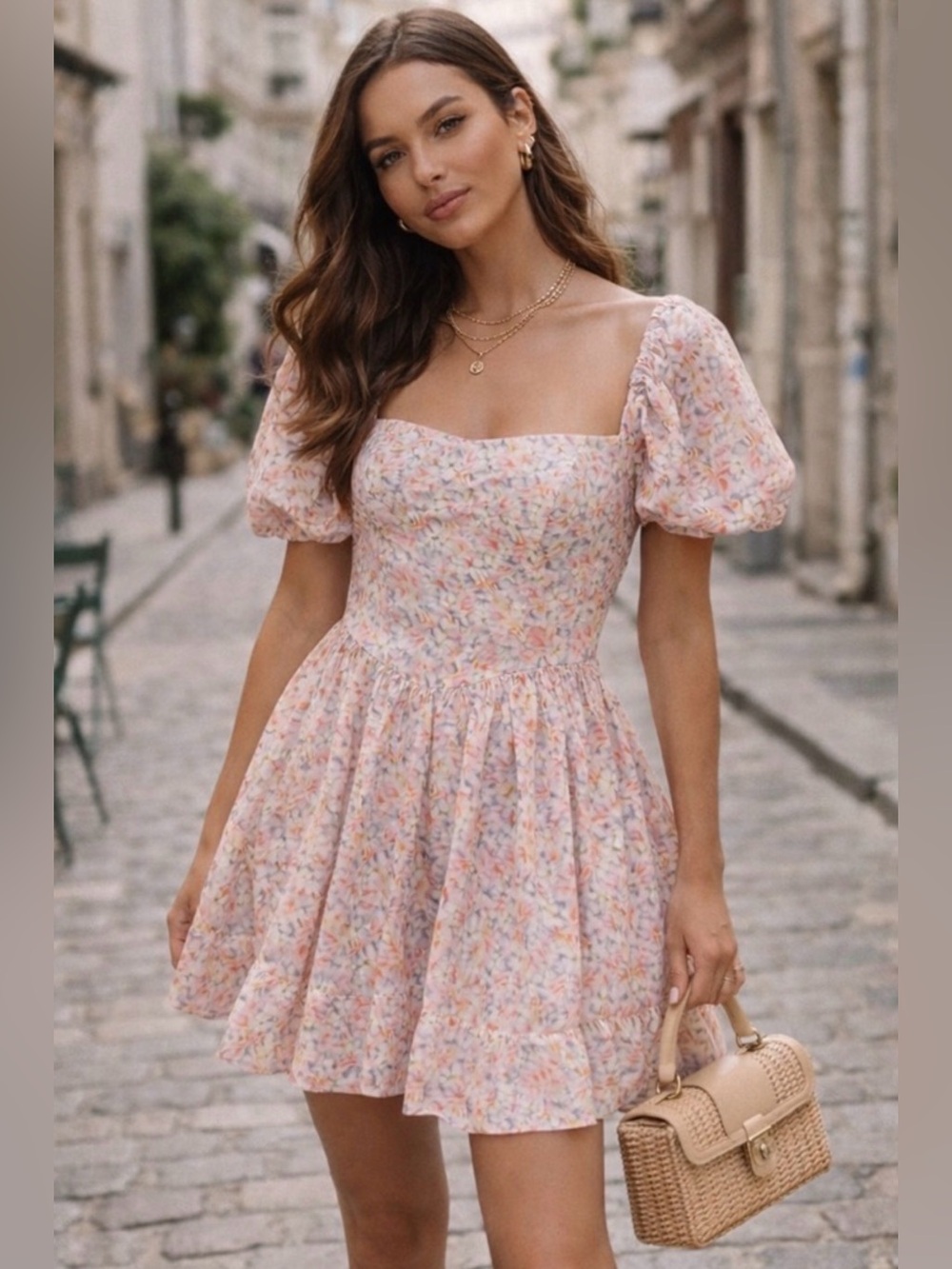 Bardot Corset Mini Dress